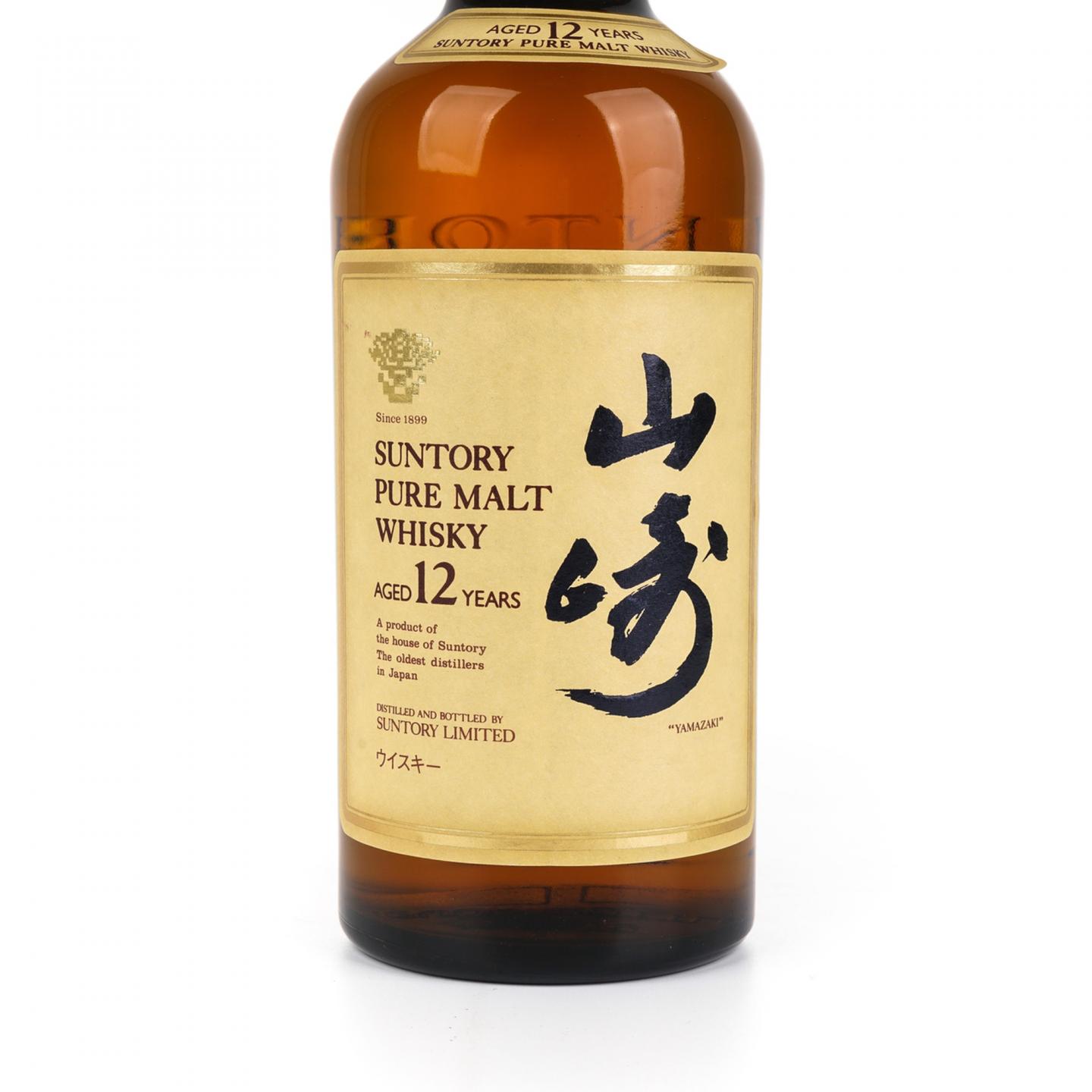 山崎 12年 金花标 Pure Malt 750ML
