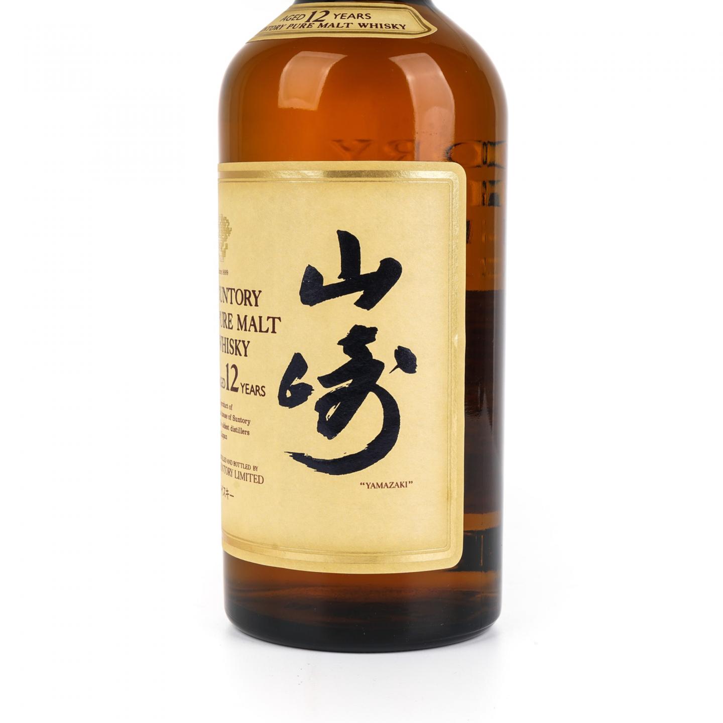 山崎 12年 金花标 Pure Malt 750ML