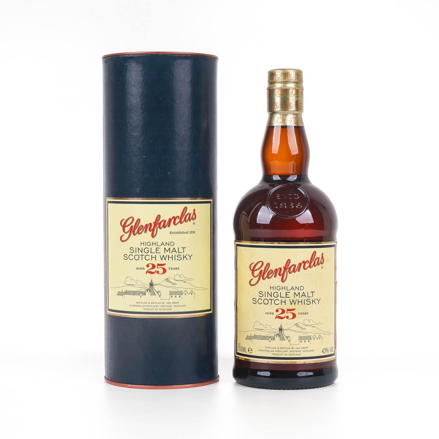 格兰花格 25年 圆筒 700ml