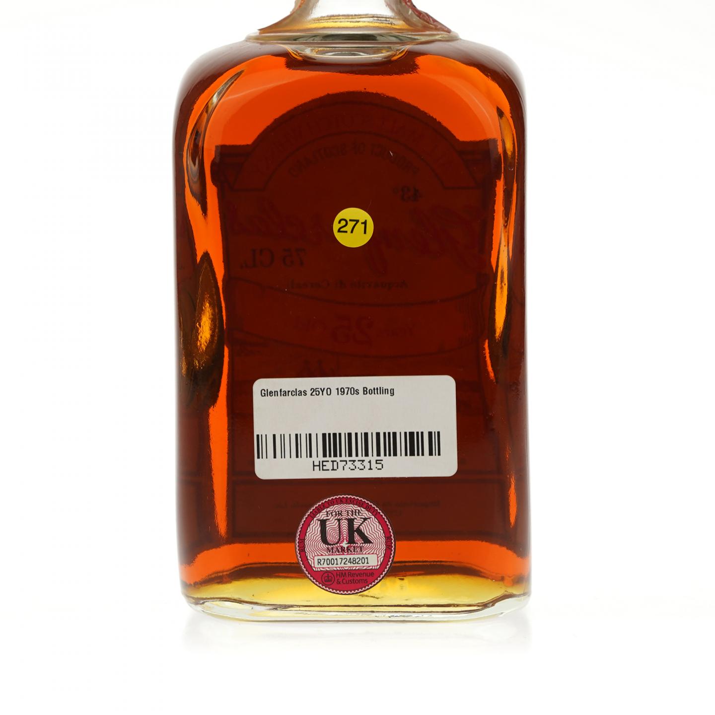 【威士忌】格兰花格 25年 1980S 750ml