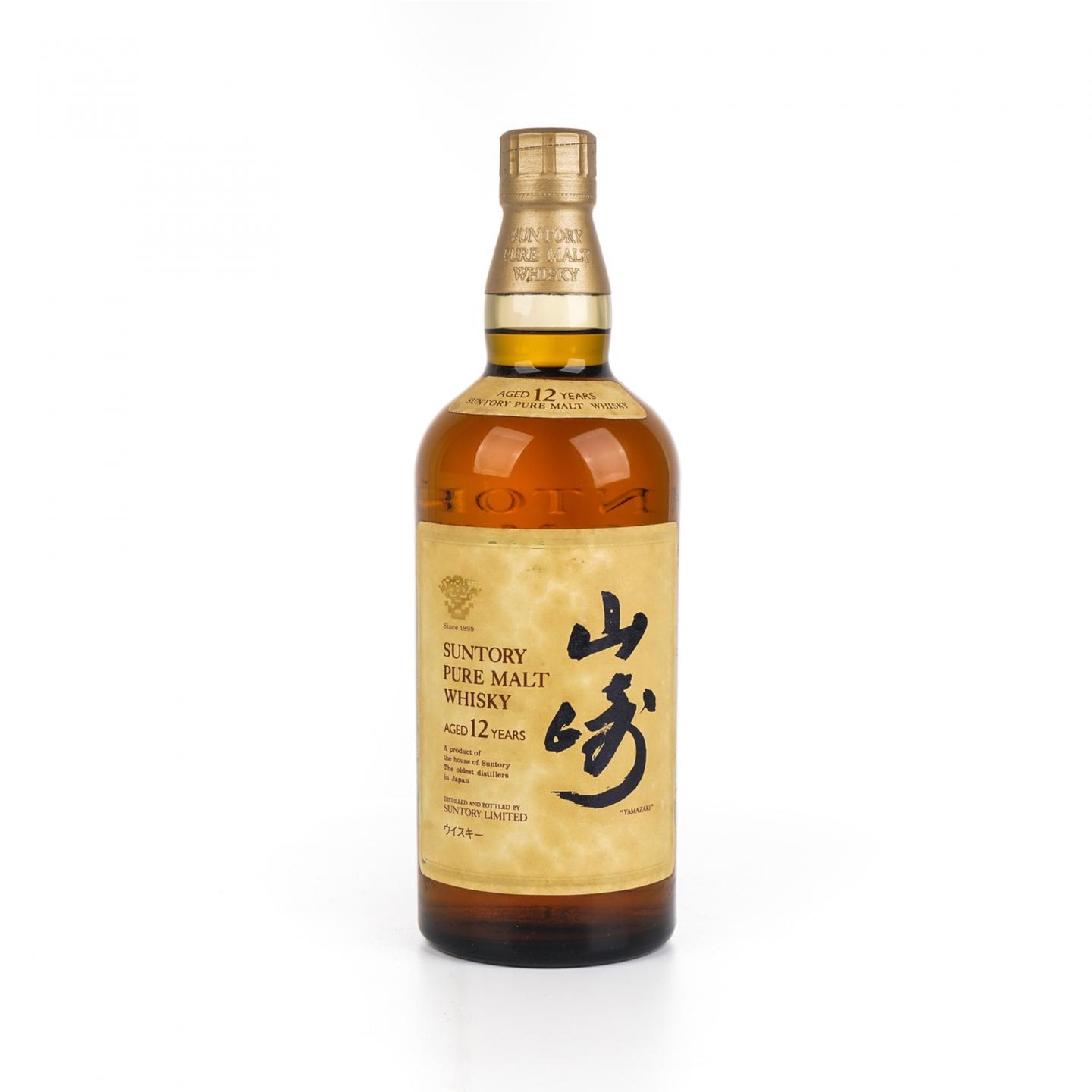 山崎 12年 金花标 Pure Malt 750ML 43%