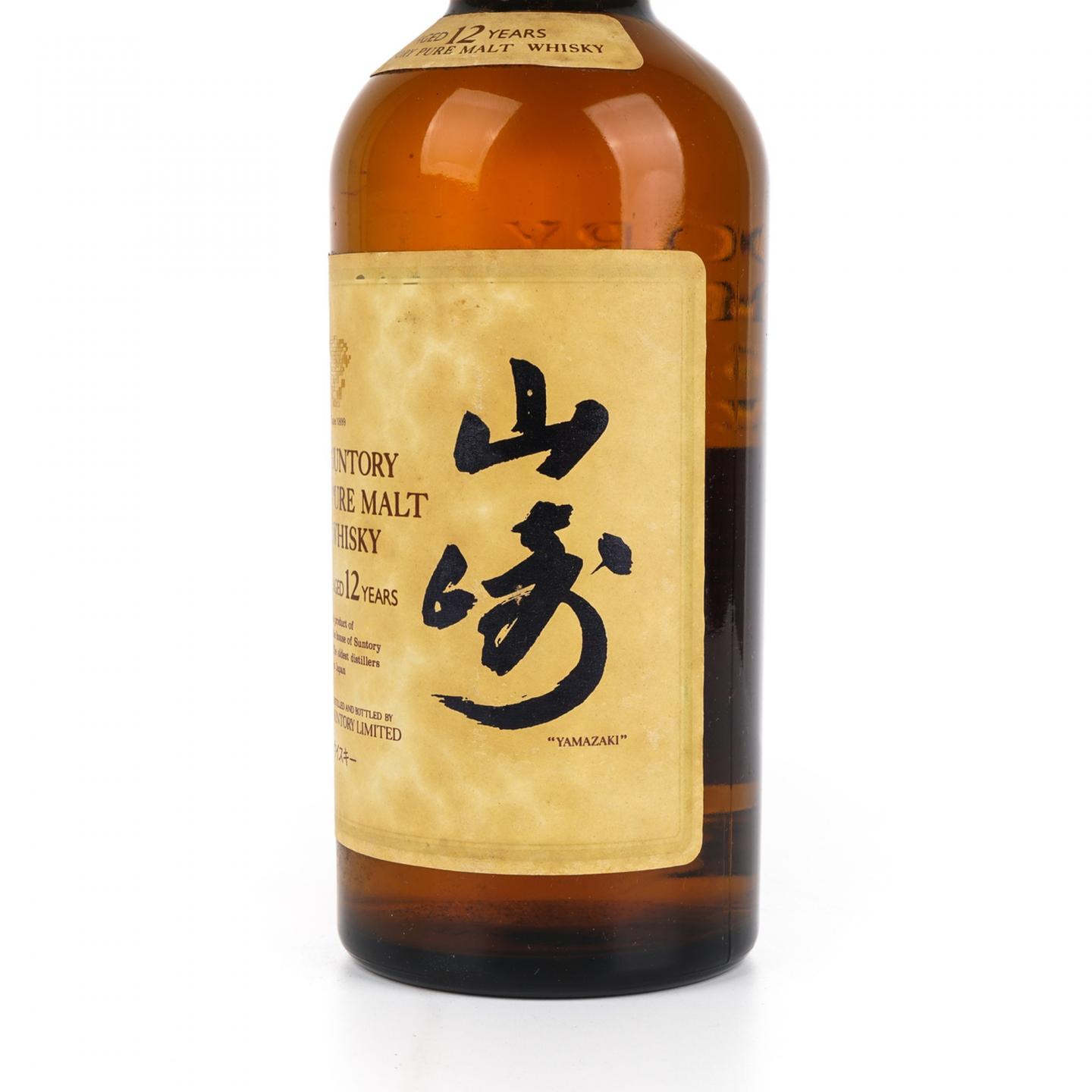 山崎 12年 金花标 Pure Malt 750ML 43%