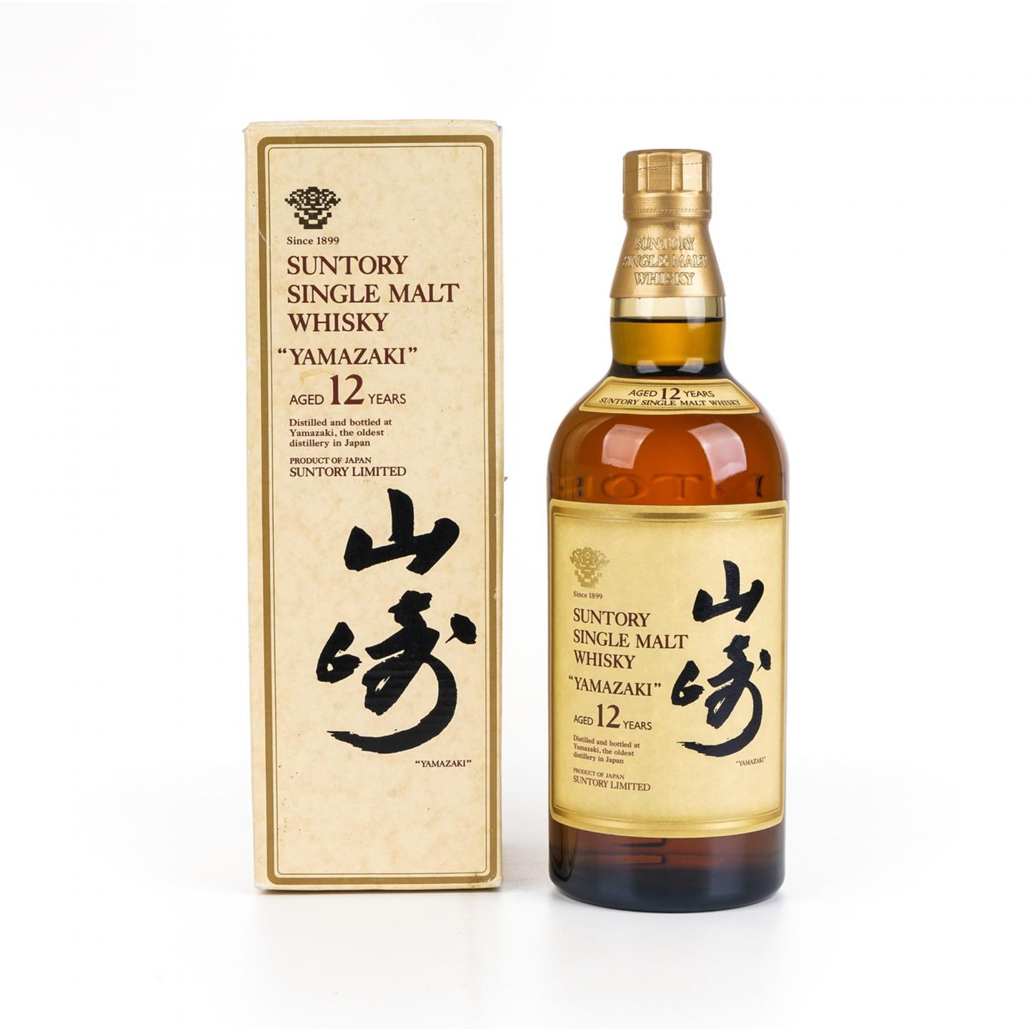 山崎 12年 金花标 Single Malt 750ml