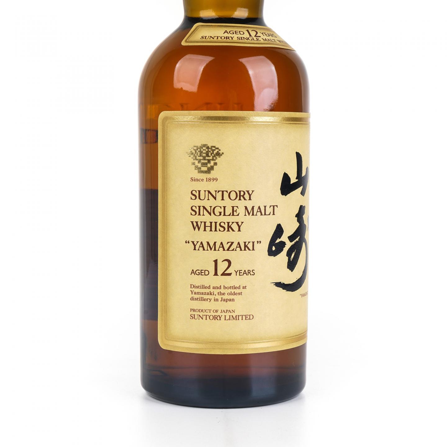 山崎 12年 金花标 Single Malt 750ml