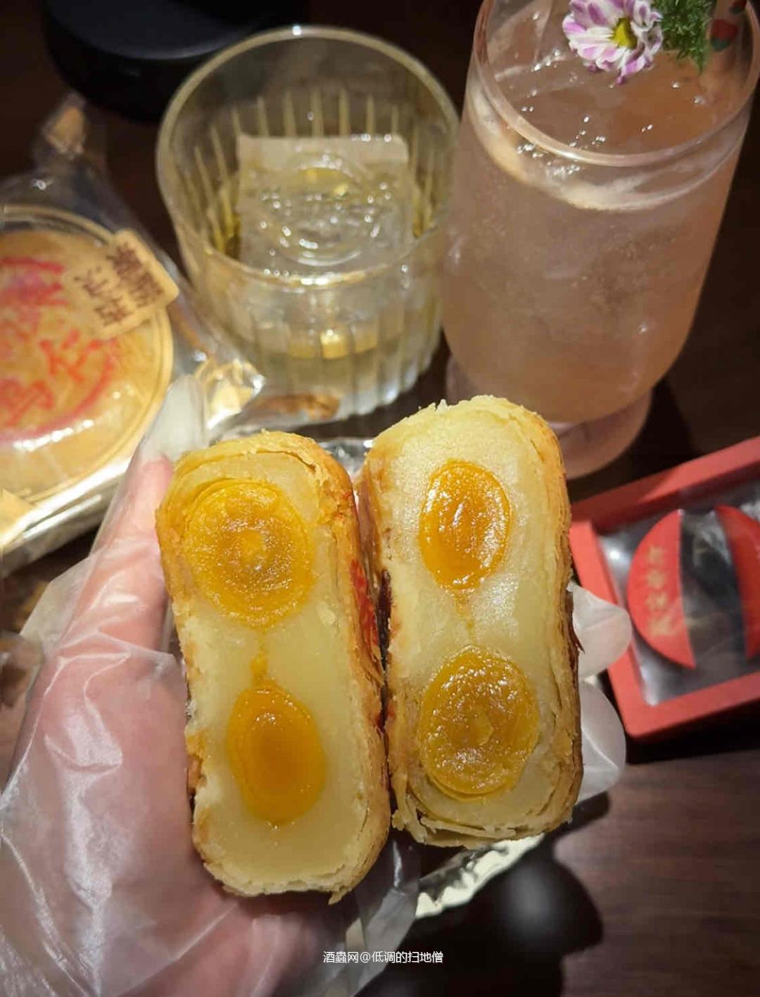 月饼起酒落