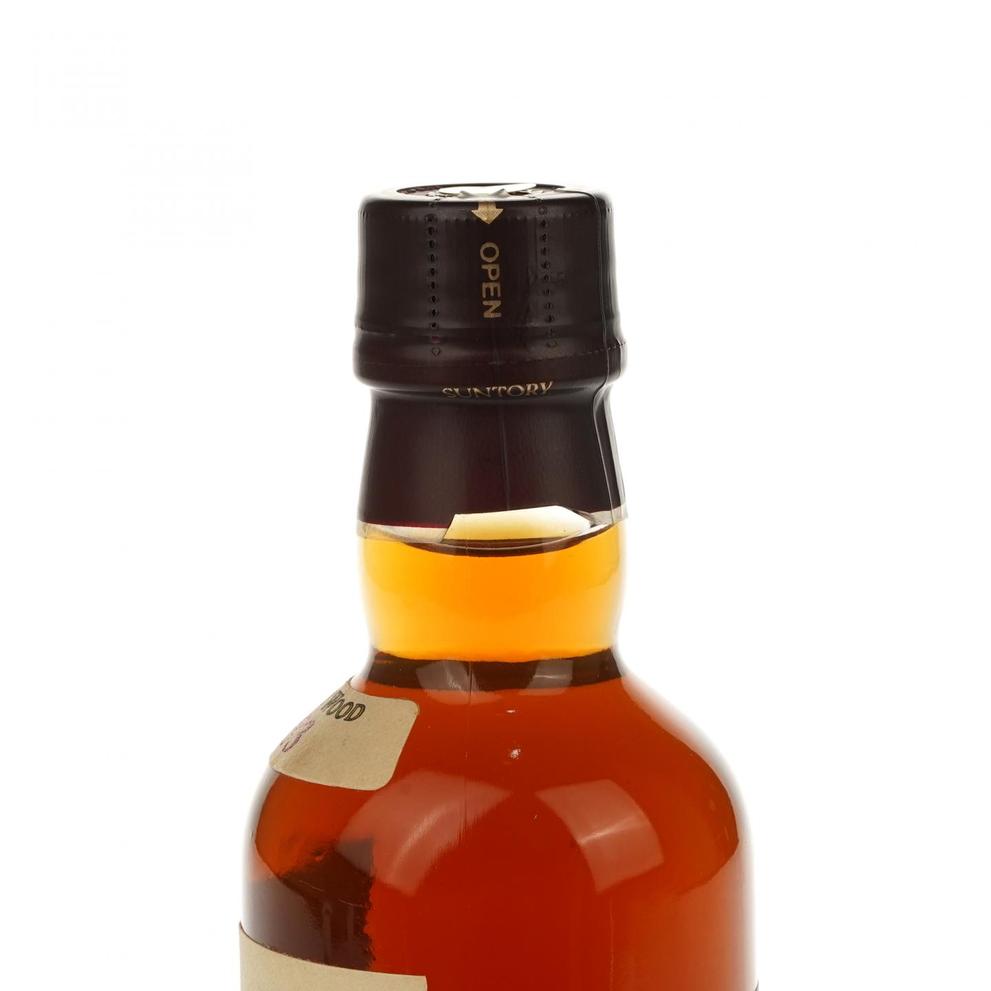 【中样】山崎 1983年 雪莉桶 金花标 180ml