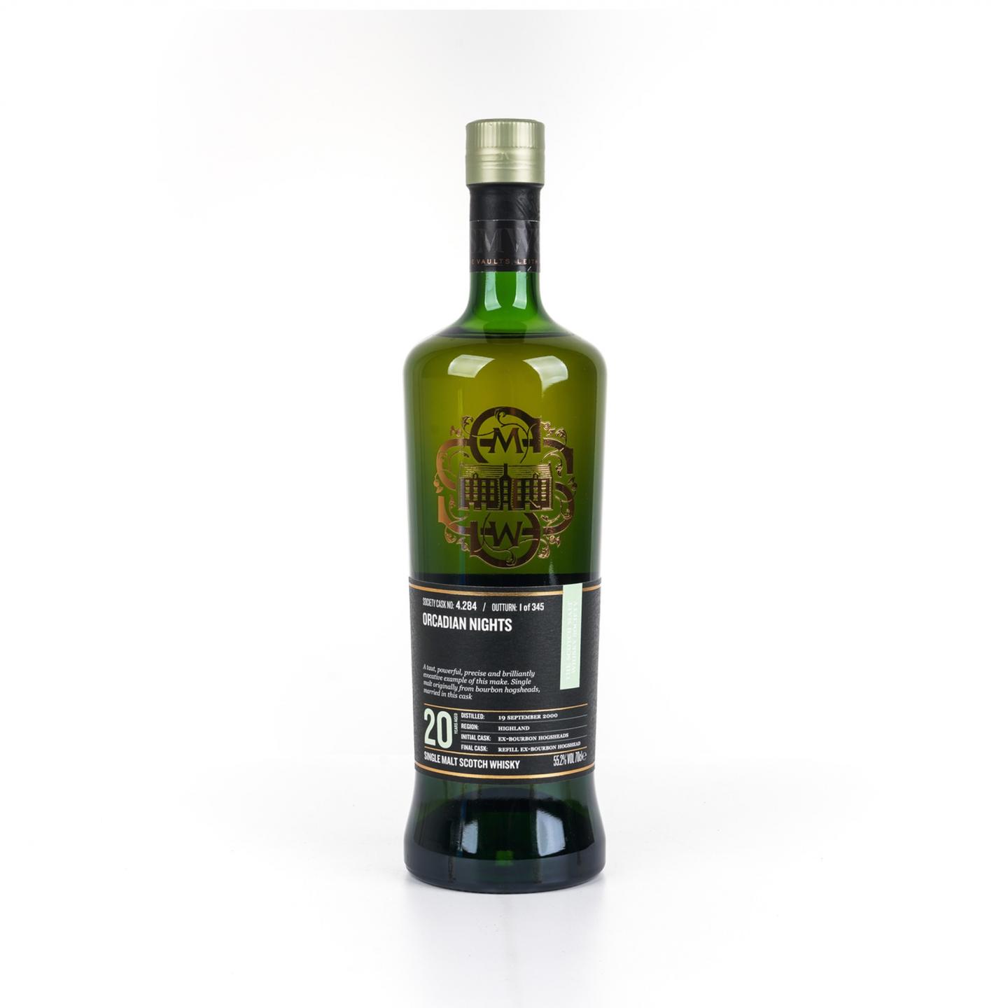 SMWS 4.284 高原骑士 20年 2000 单桶