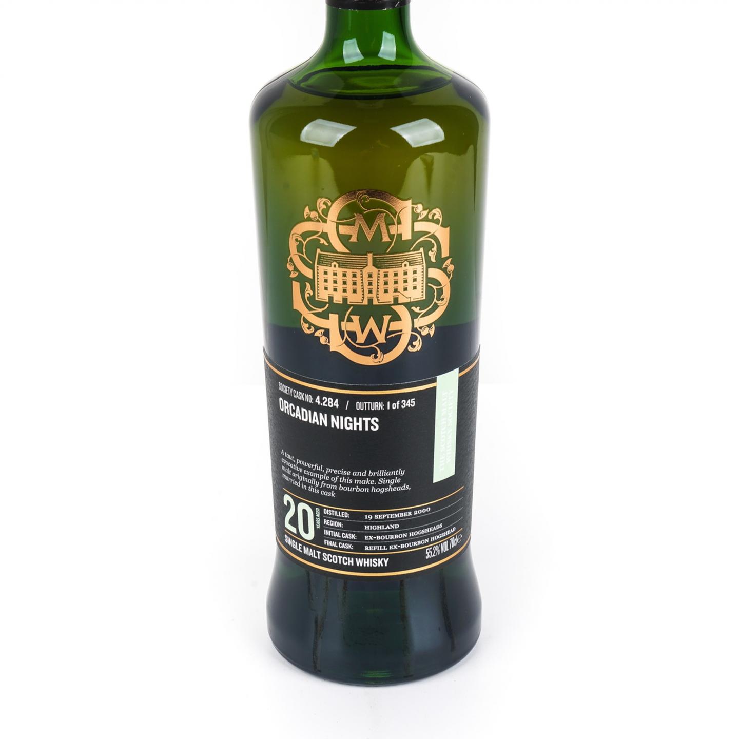 SMWS 4.284 高原骑士 20年 2000 单桶