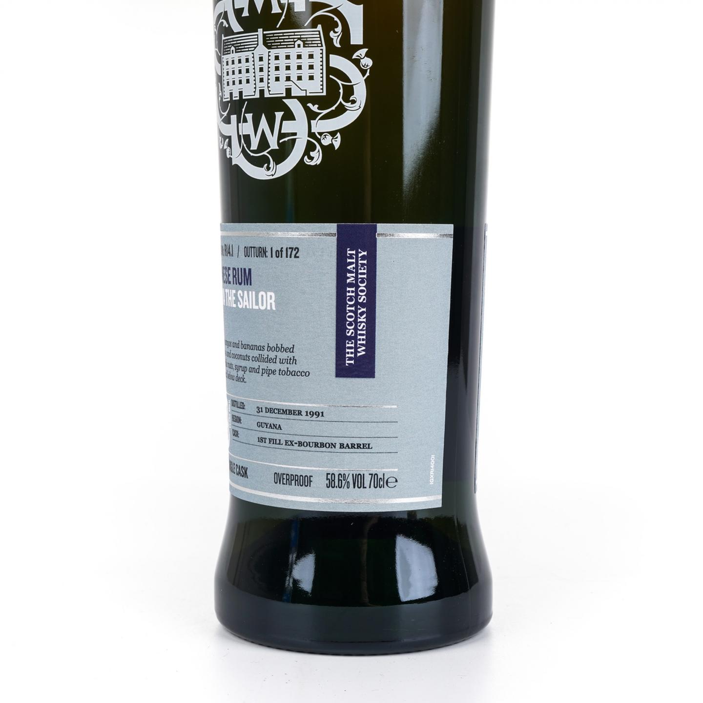 SMWS R14.1 Uitvlugt 29年 1991 圭亚那单桶朗姆酒