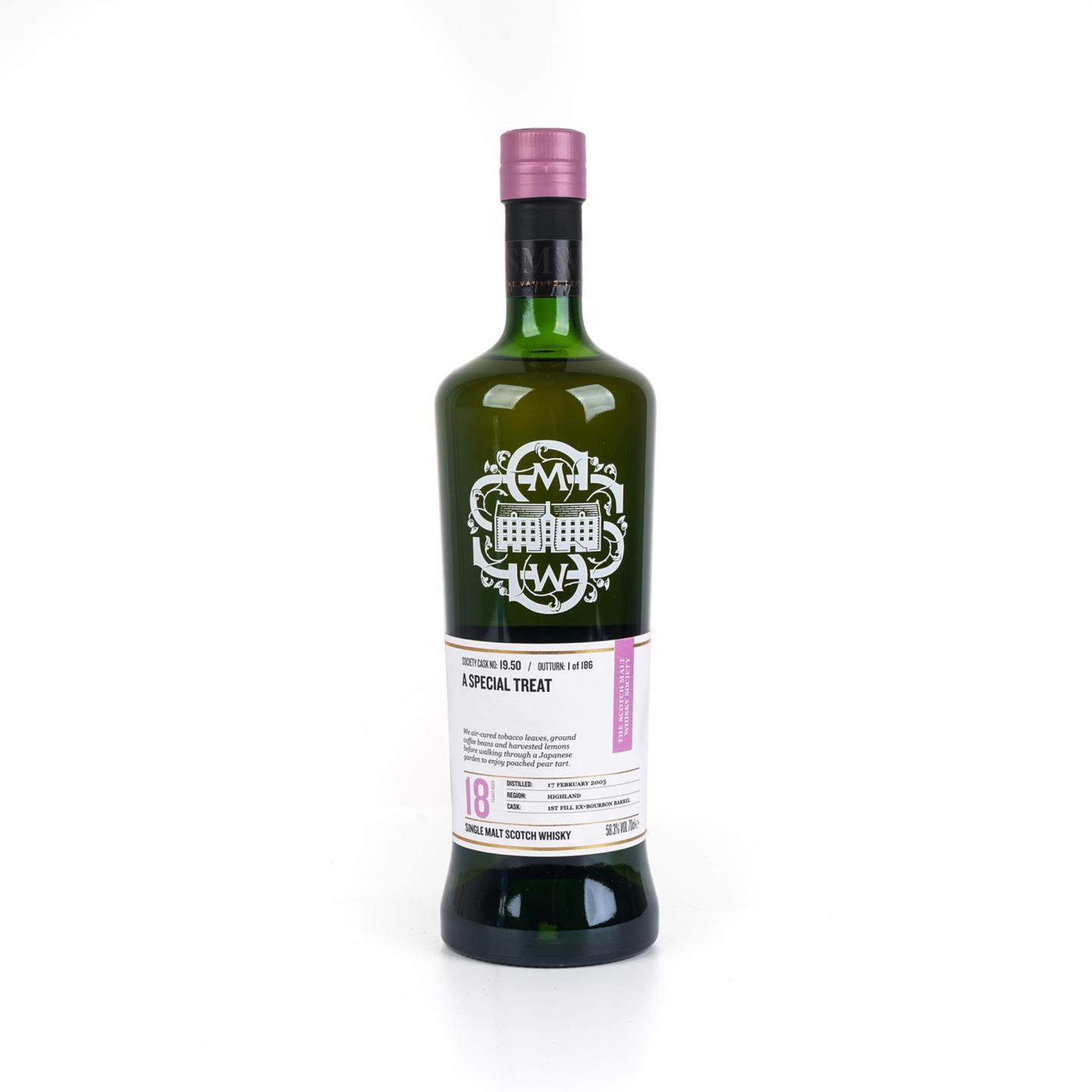 SMWS 19.50 格兰盖瑞 18年 2003 单桶