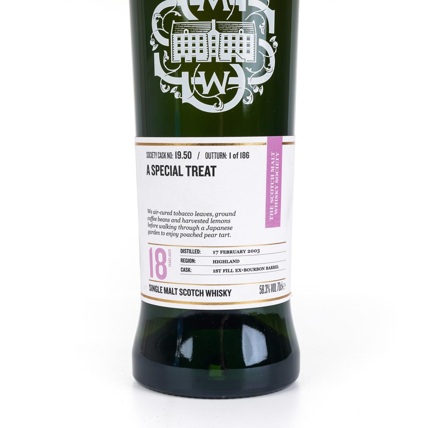 SMWS 19.50 格兰盖瑞 18年 2003 单桶