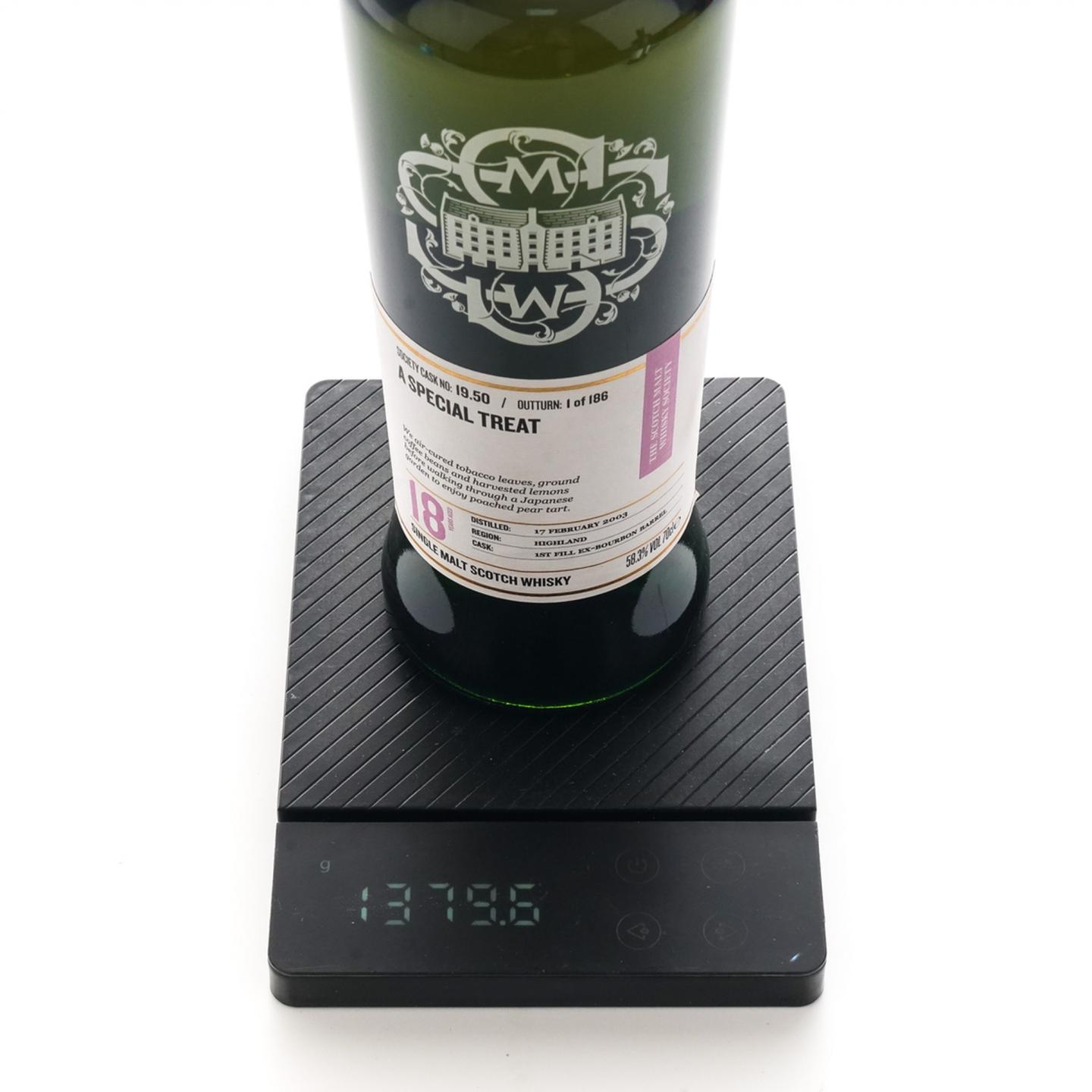 SMWS 19.50 格兰盖瑞 18年 2003 单桶