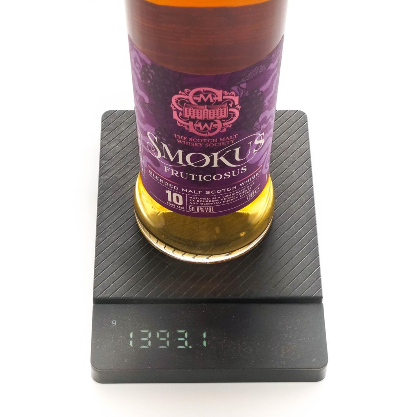 SMWS 10年 2011-2022 Smokus Fruticosus 调和 Batch 15