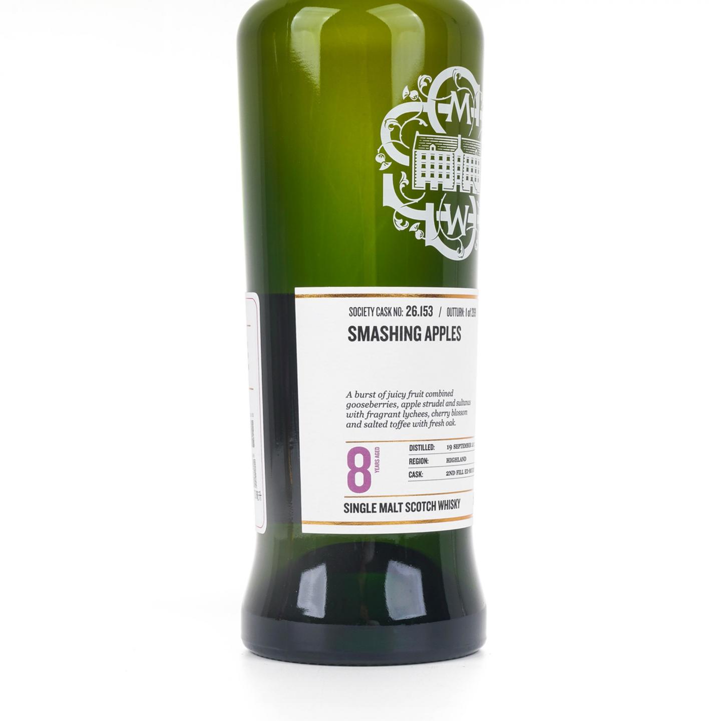 SMWS 26.153 克里尼利基 8年 2011