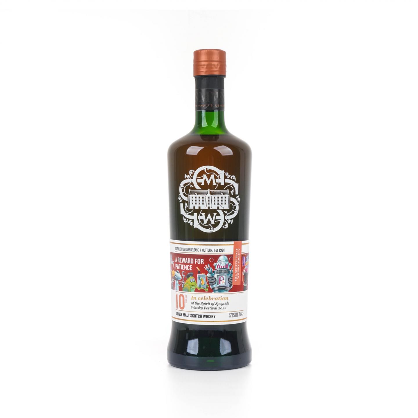 SMWS Distillery 36 Rare Release 本利林 10年 2022