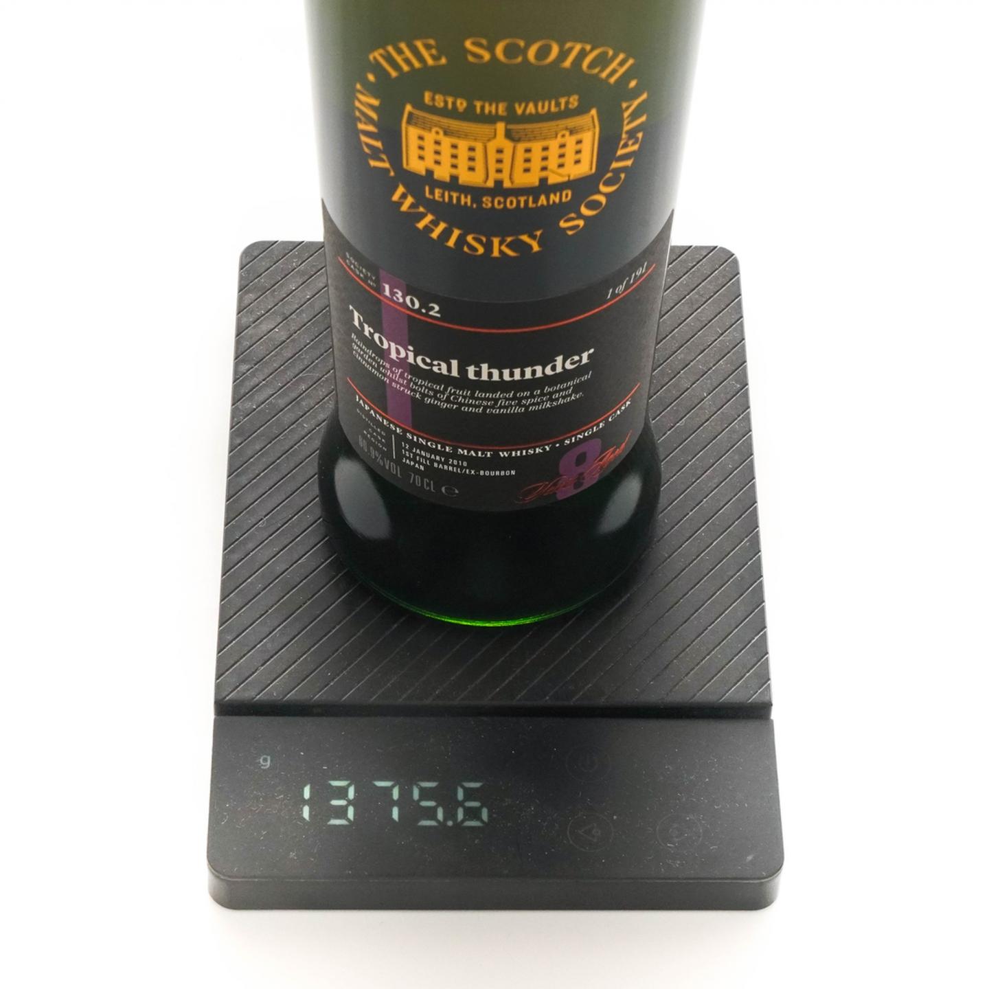 SMWS 130.2 秩父 8年 2010 单桶
