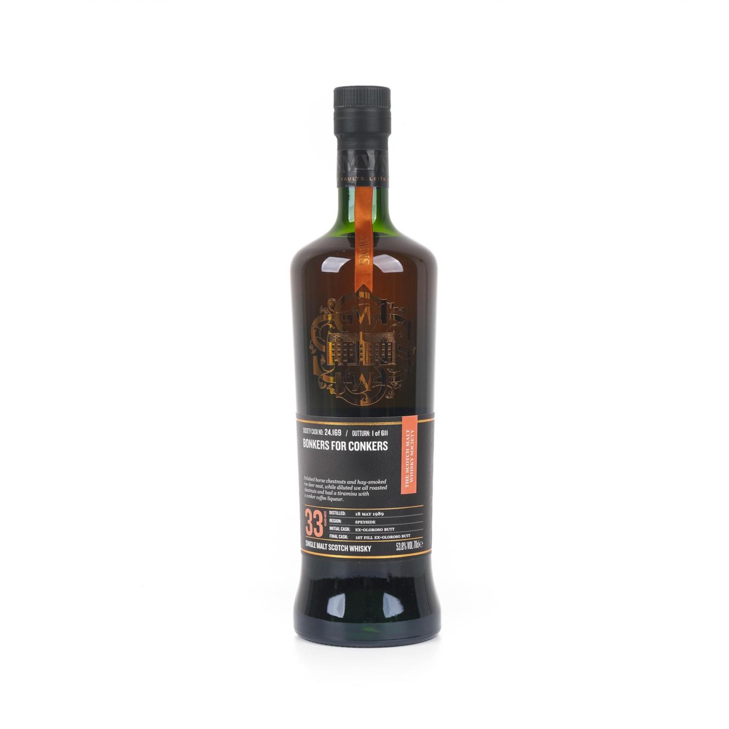 SMWS 24.169 麦卡伦 33年 1989 雪莉桶 酒窖珍藏系列