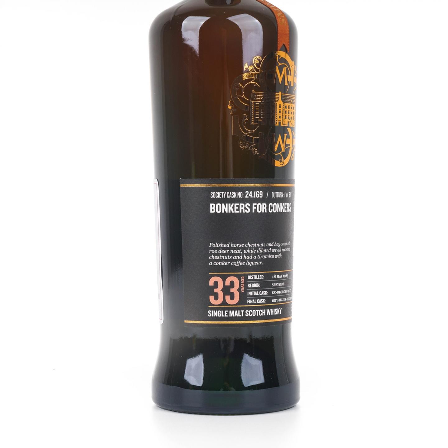 SMWS 24.169 麦卡伦 33年 1989 雪莉桶 酒窖珍藏系列