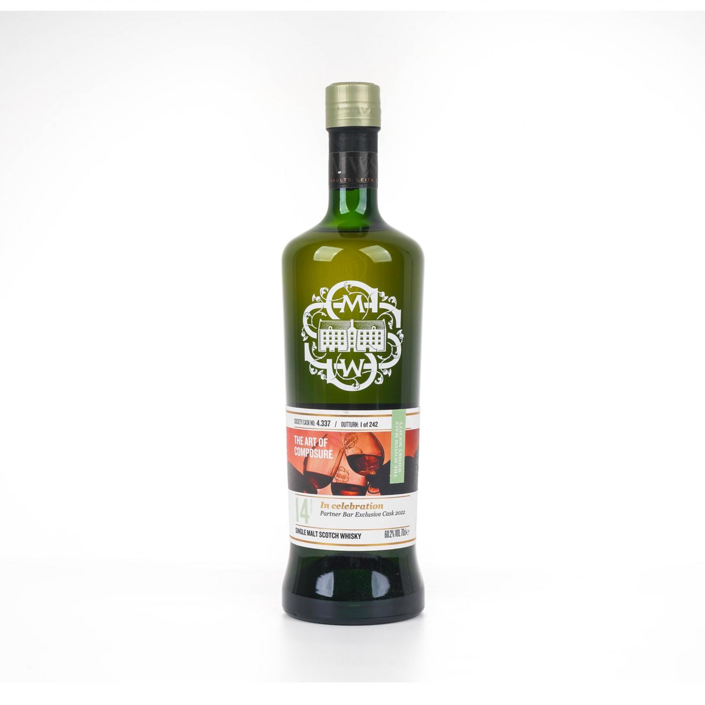 SMWS 4.337 高原骑士 14年 2022 The Art of Composure