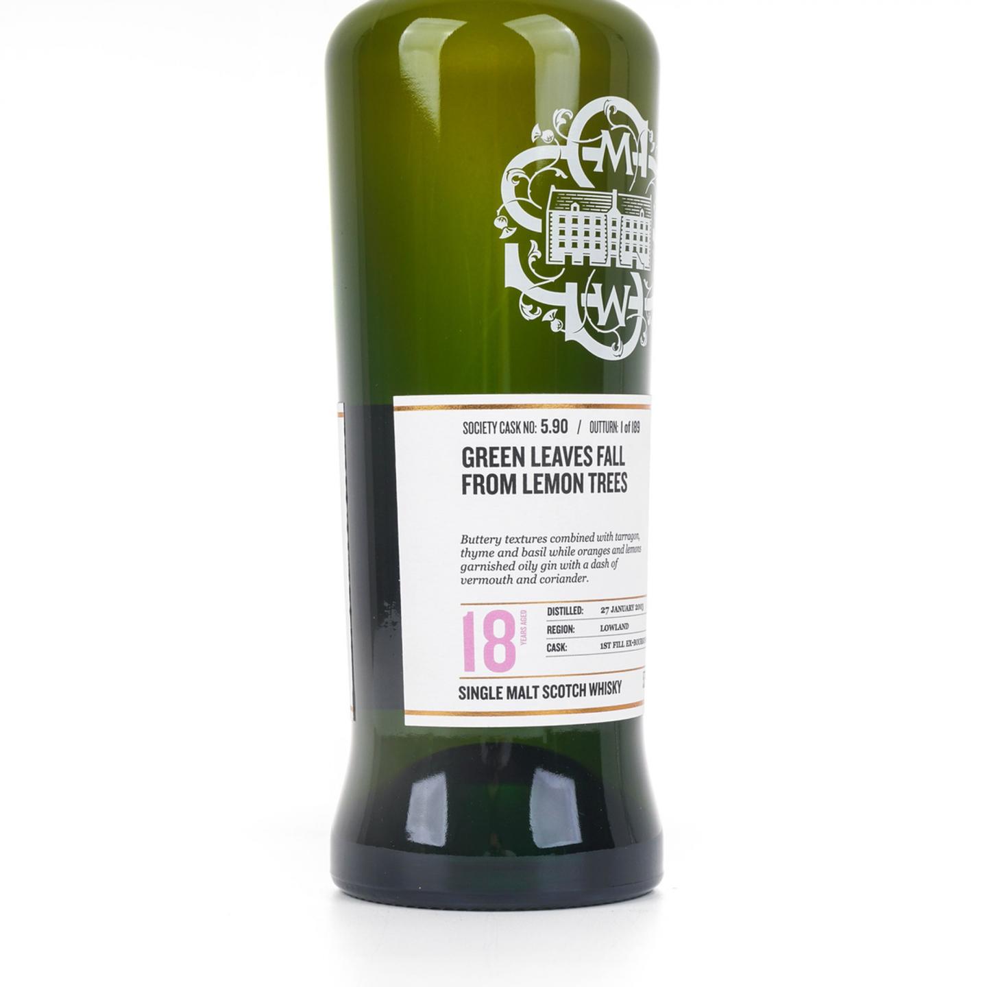 SMWS 5.90 欧肯特轩 18年 2003