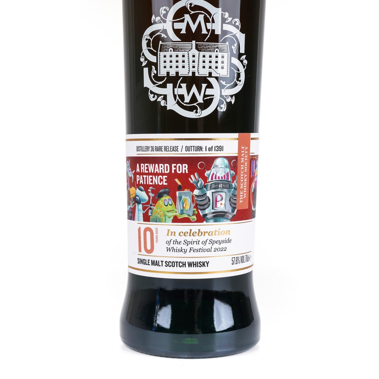 SMWS Distillery 36 Rare Release 本利林 10年 2022