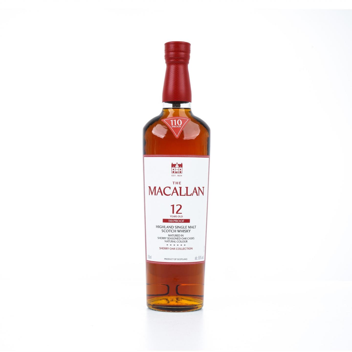 麦卡伦 12年 110 Proof 750ml 55%