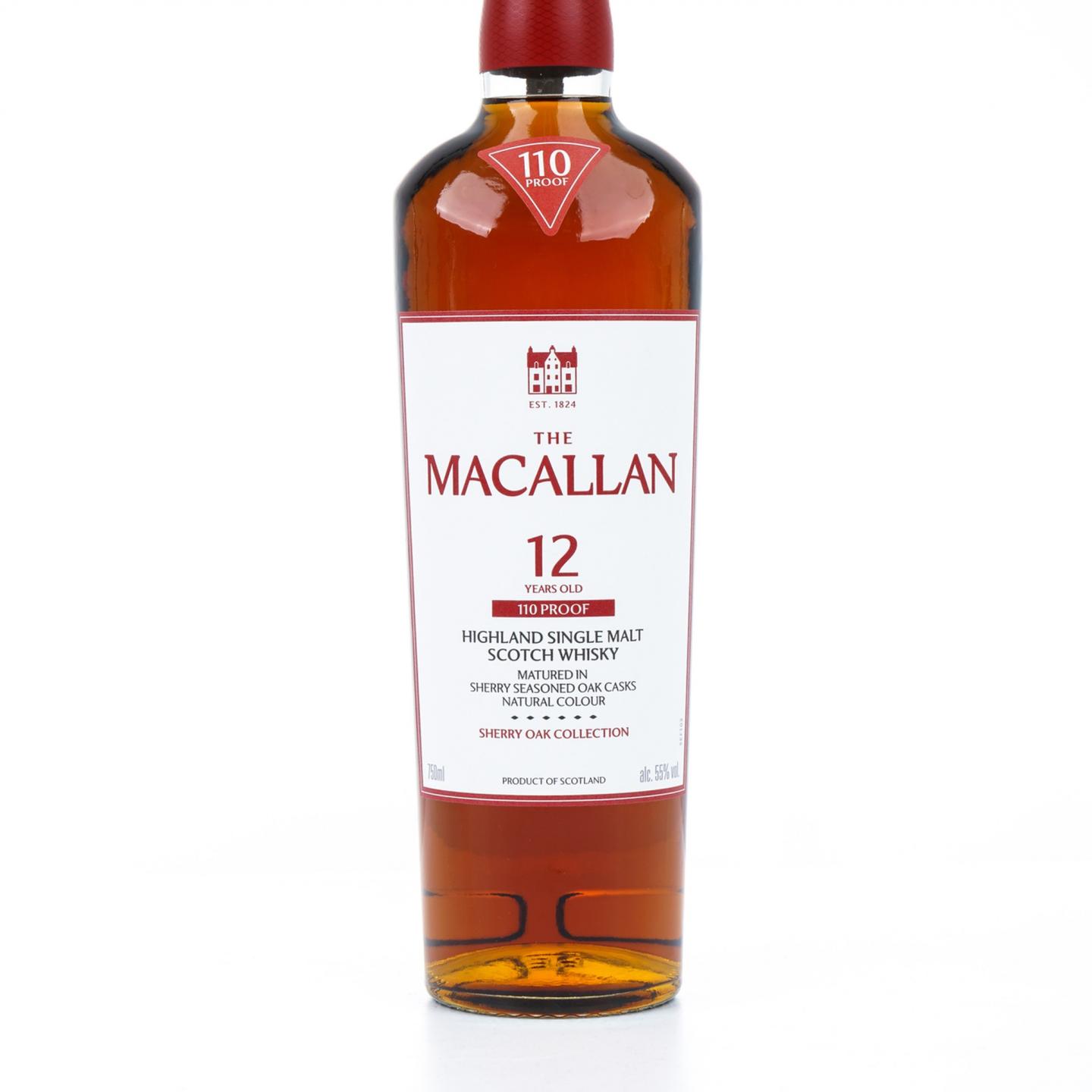 麦卡伦 12年 110 Proof 750ml 55%