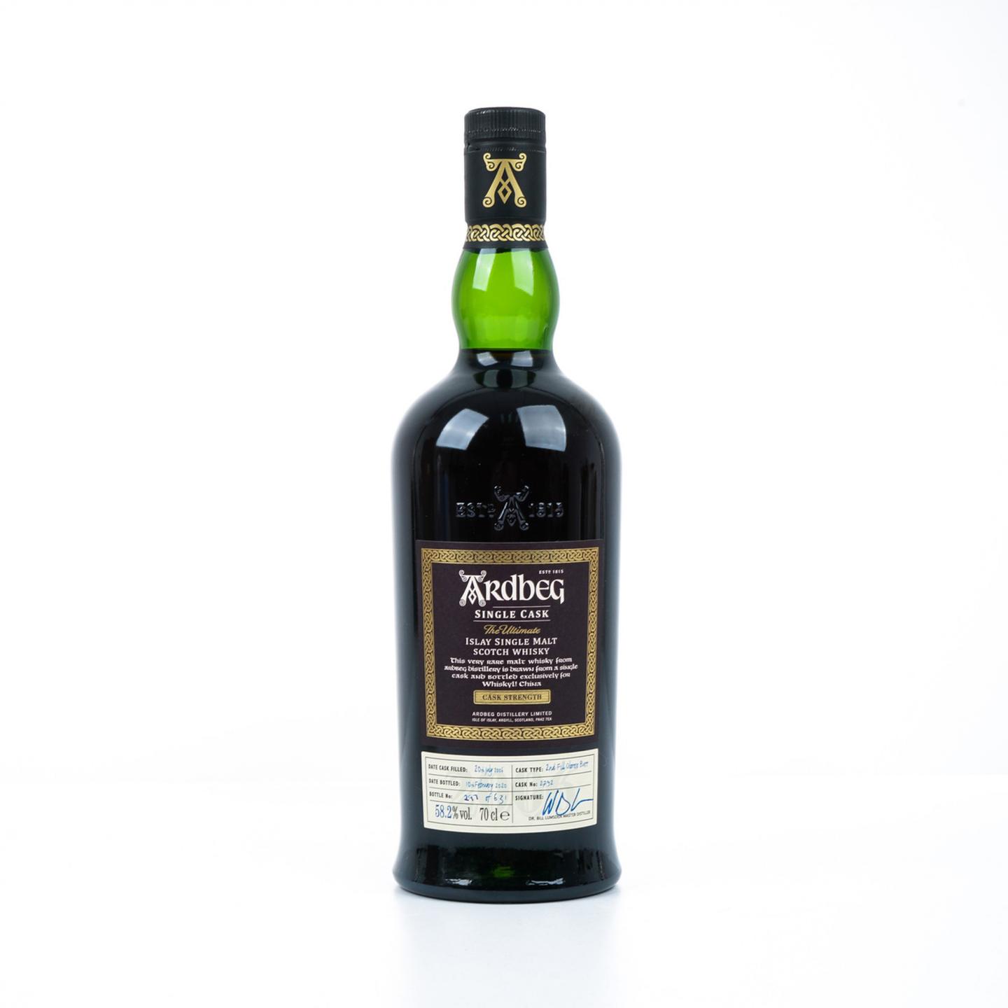 阿贝 2006-2020 雪莉单桶#2792 Whisky L! 行货
