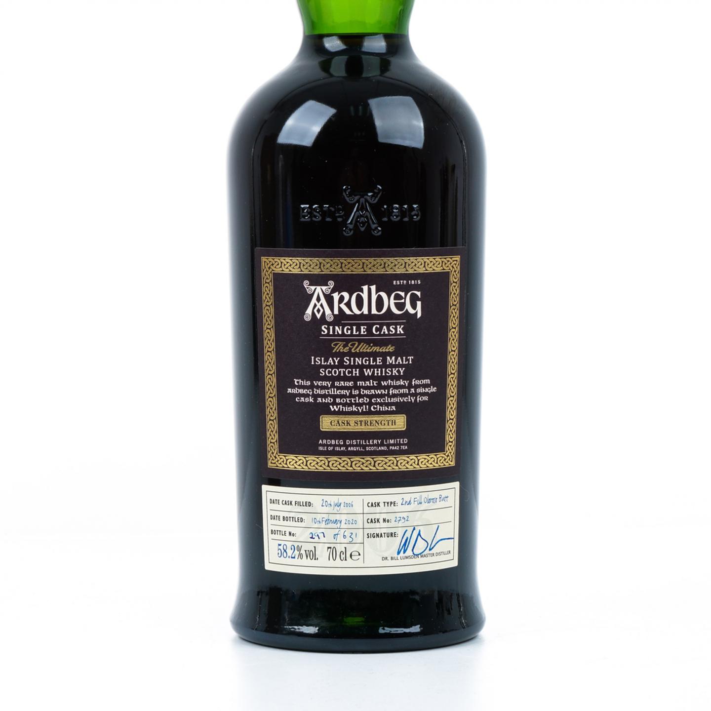 阿贝 2006-2020 雪莉单桶#2792 Whisky L! 行货