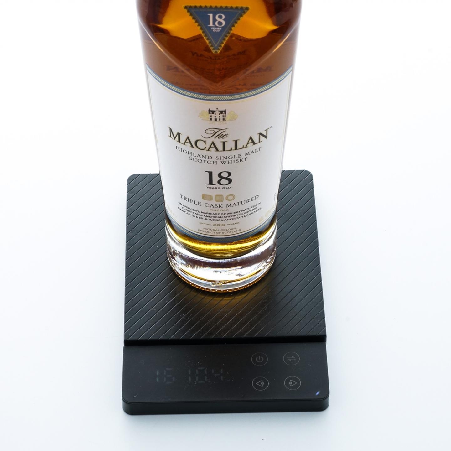 【附X光图】麦卡伦 18年 2019 Triple Cask 700ml