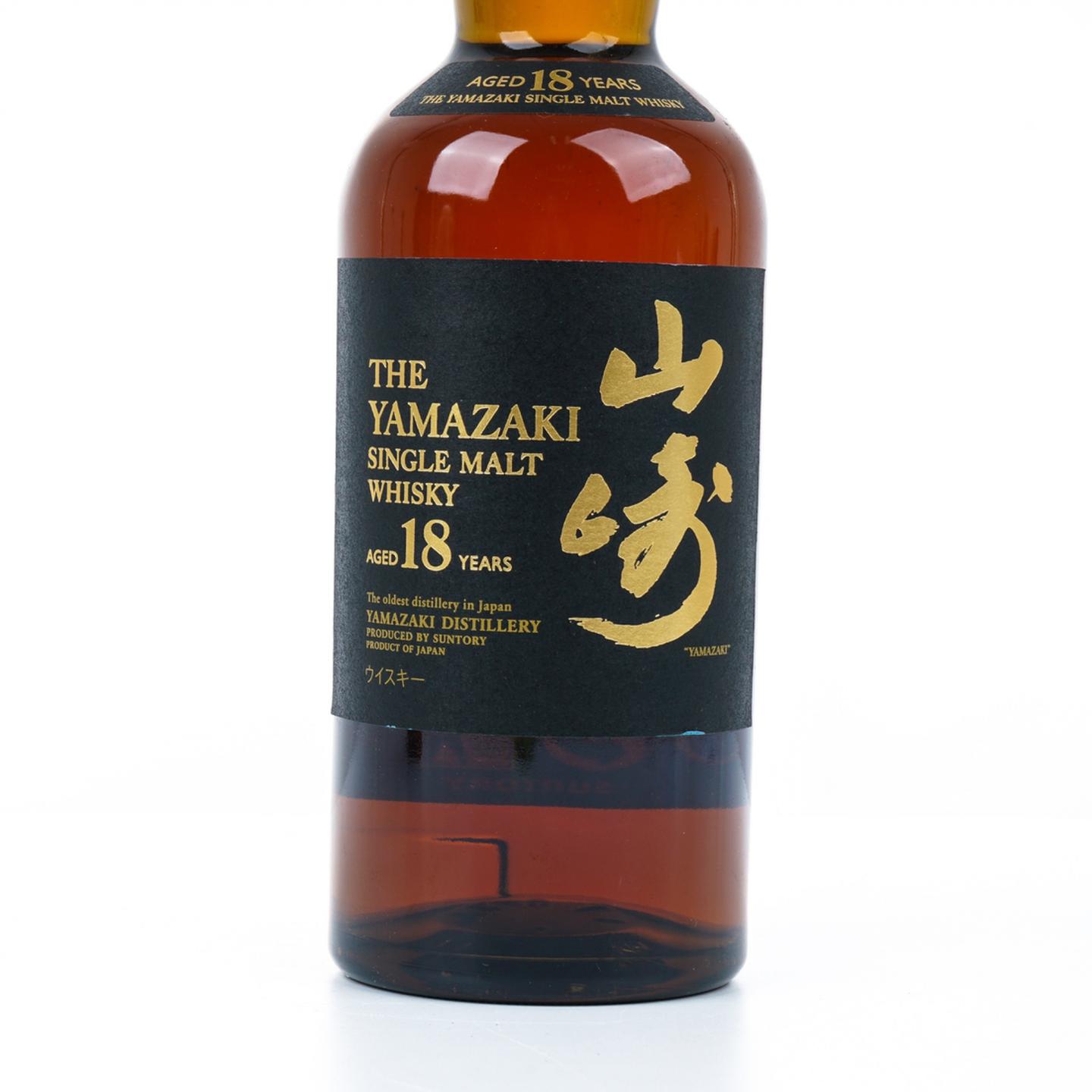 山崎 18年 金字黑标