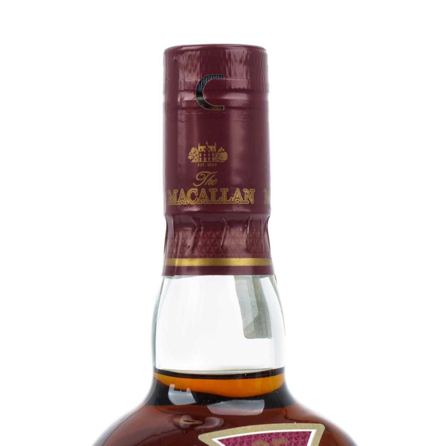 麦卡伦 25年 红腰带 木盒 750ML