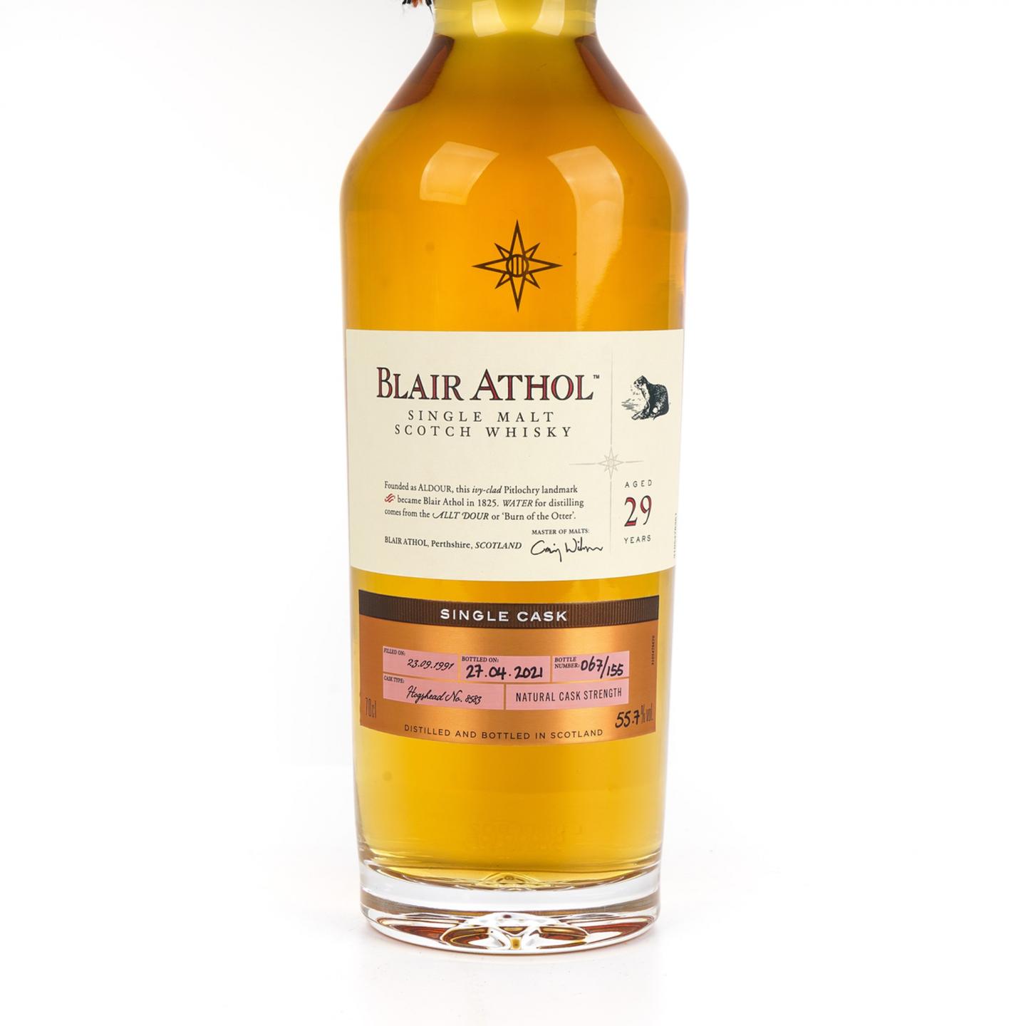 布莱尔阿苏 29年 1991-2021 COD星星标 Single Cask 行货 桶强