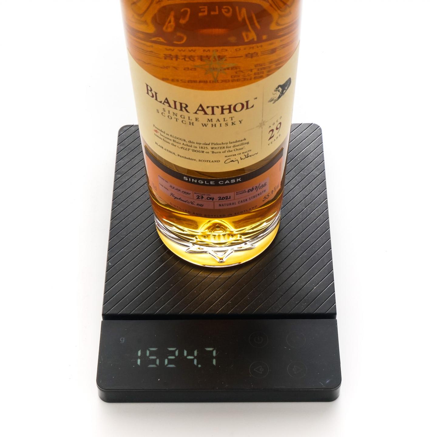 布莱尔阿苏 29年 1991-2021 COD星星标 Single Cask 行货 桶强