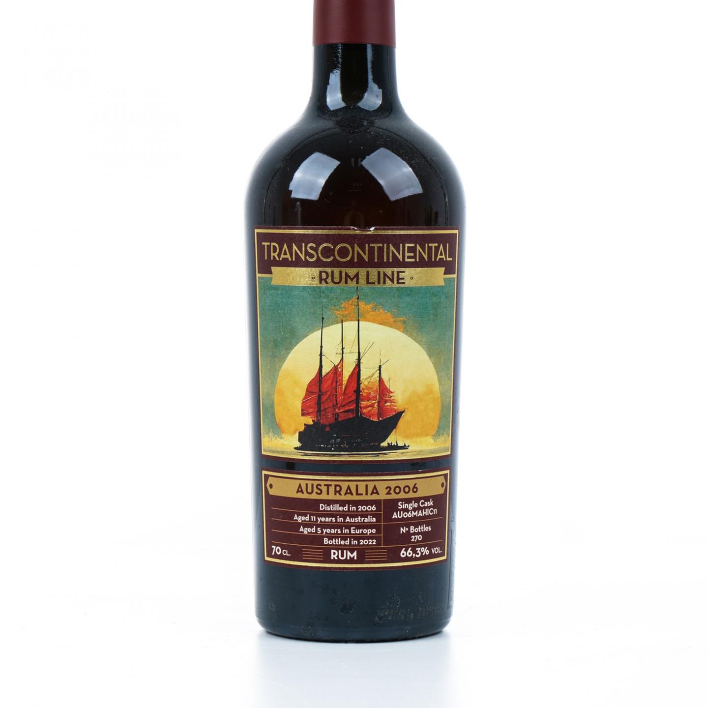 Transcontinental Rum Line 2006-2022 单桶朗姆 LMDW