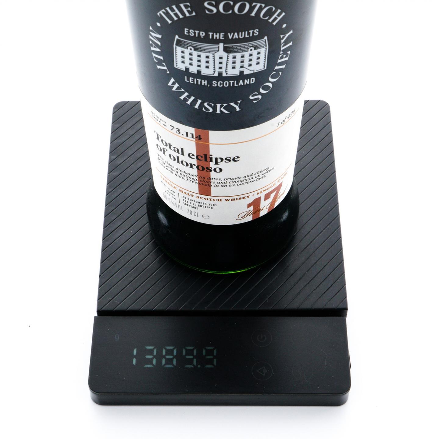 SMWS 73.114 欧摩 17年 2001 雪莉桶