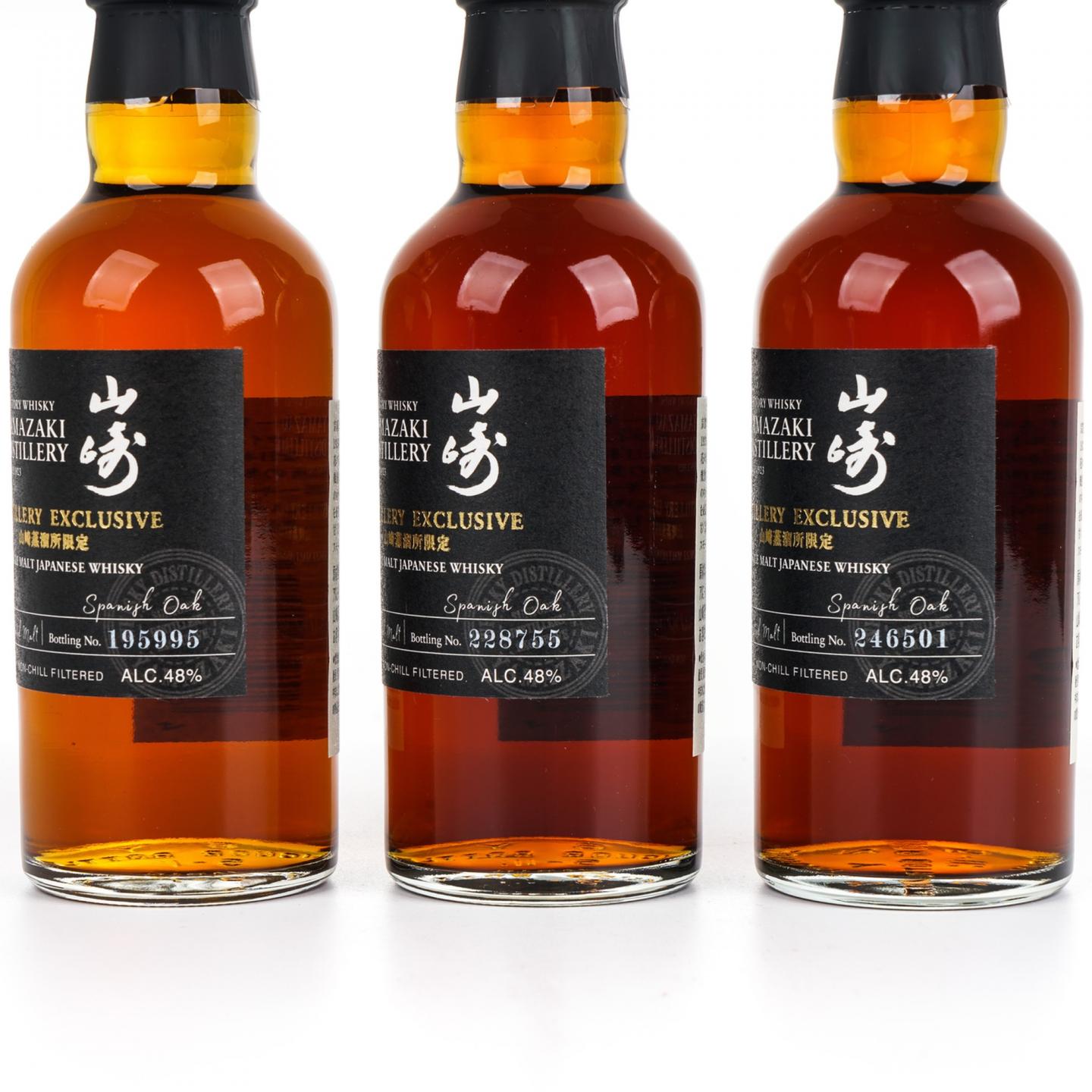 【中样】山崎蒸馏所限定 Peated Malt 180ml*3支组