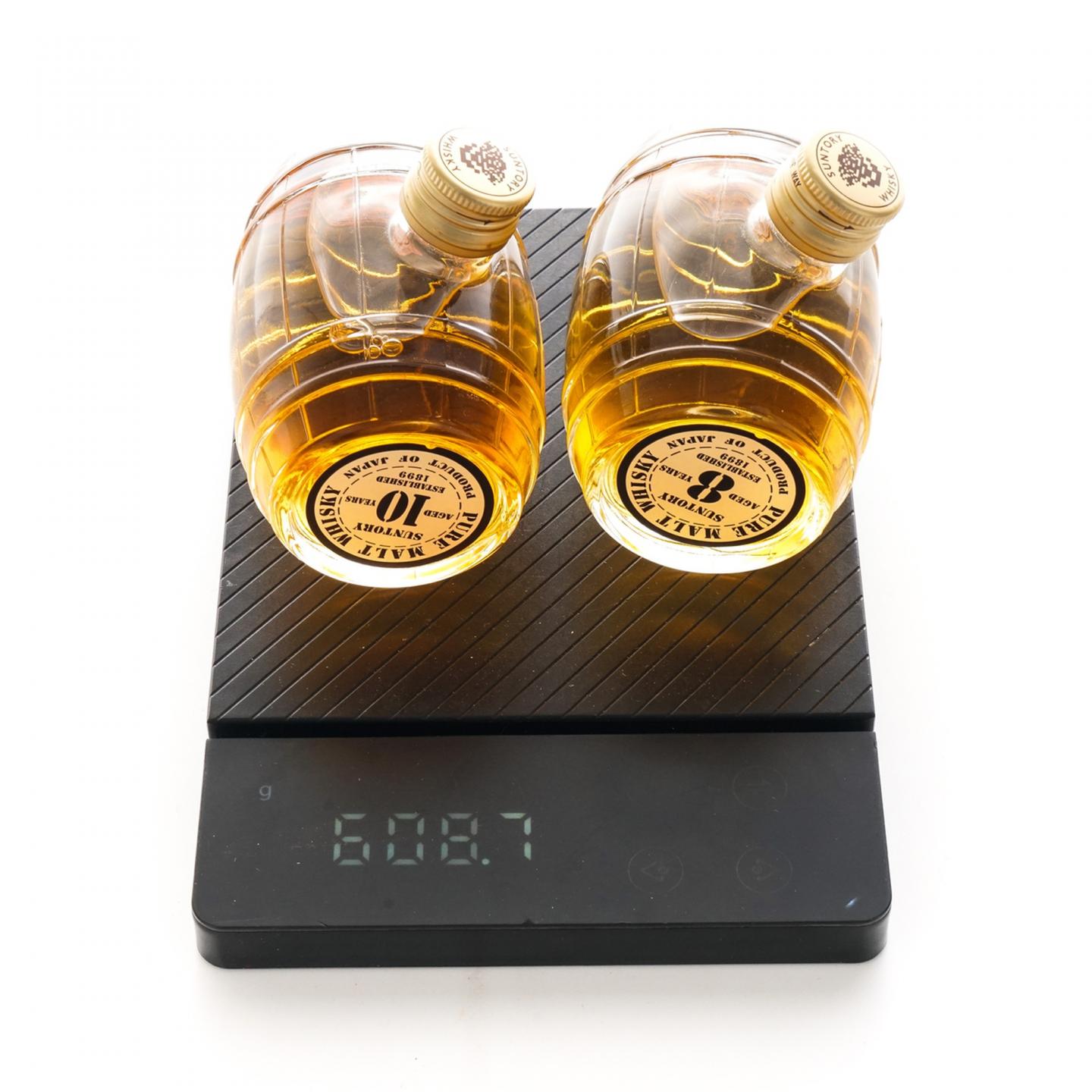 【酒版】三得利 8/10/12/15年 Pure Malt 迷你桶装珍藏组 150ml*4瓶组