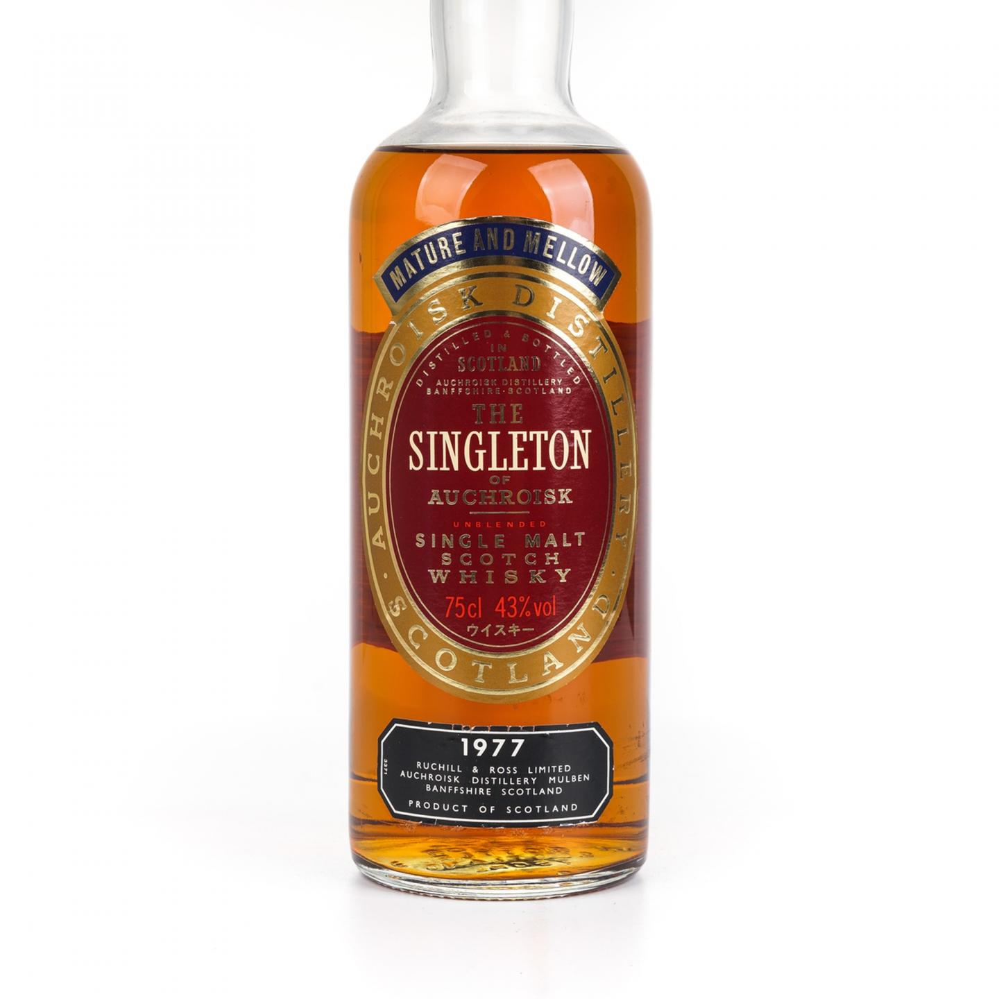 奥克罗斯克 1977-1990 Singleton 750ml