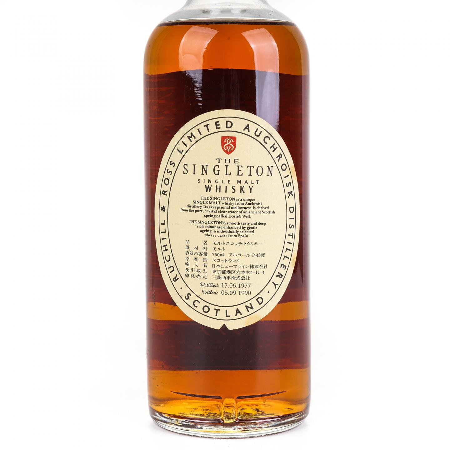 奥克罗斯克 1977-1990 Singleton 750ml