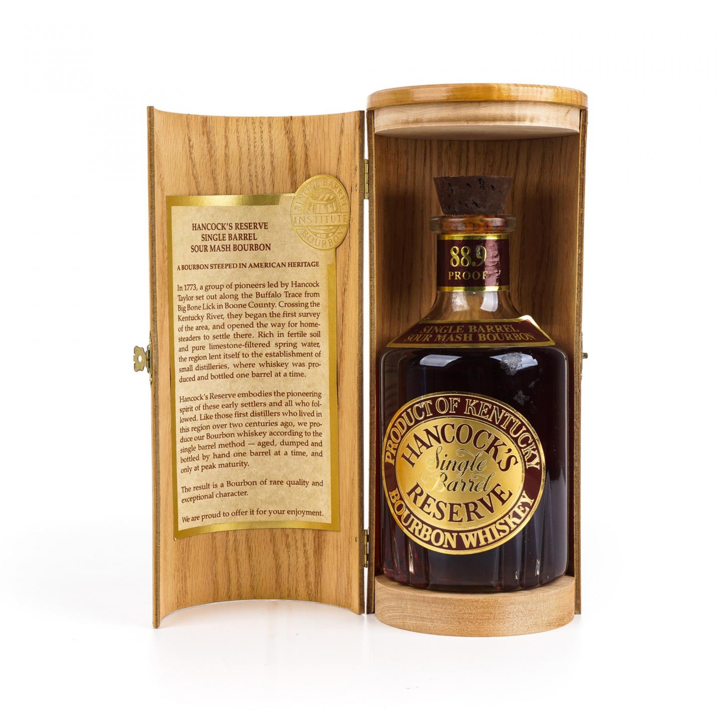 Hancock's Reserve 美国波本单桶威士忌 750ml