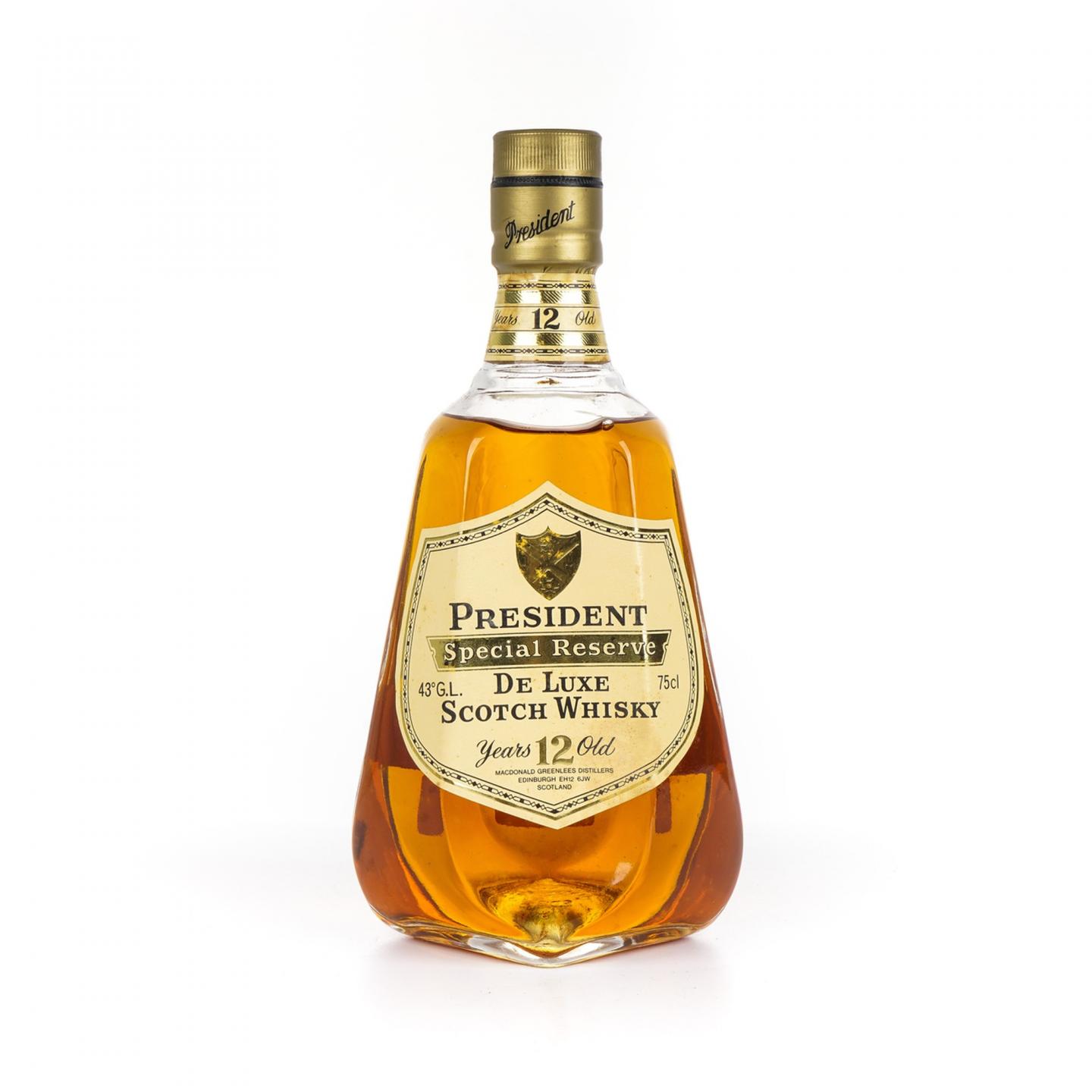 President 12年 Special Reserve De Luxe 调和 750ML