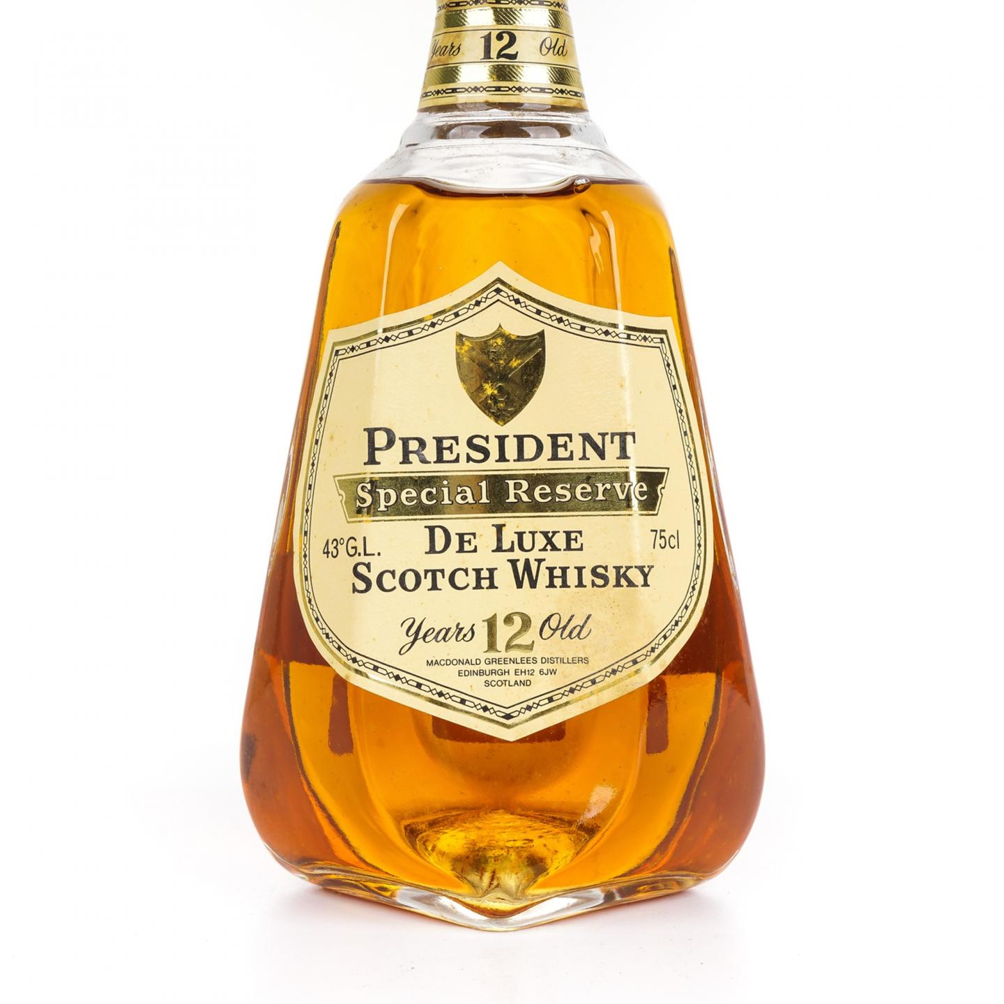 President 12年 Special Reserve De Luxe 调和 750ML