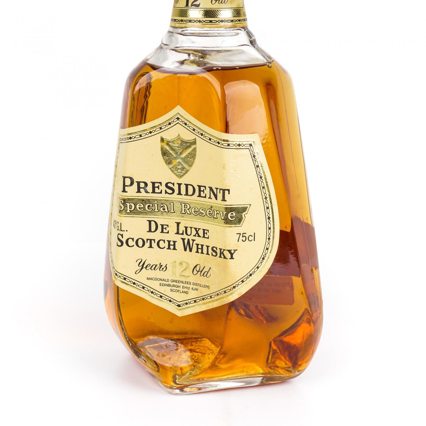 President 12年 Special Reserve De Luxe 调和 750ML
