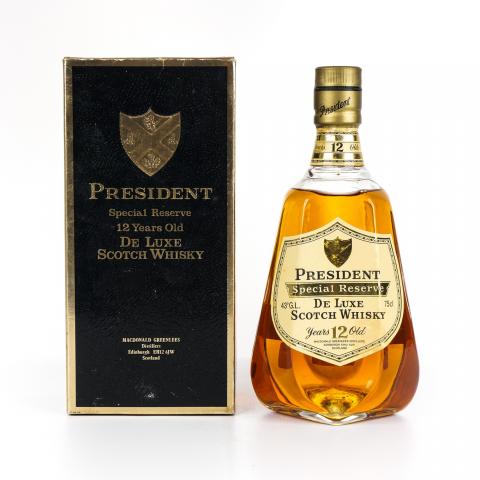President 12年 Special Reserve De Luxe 调和 750ML