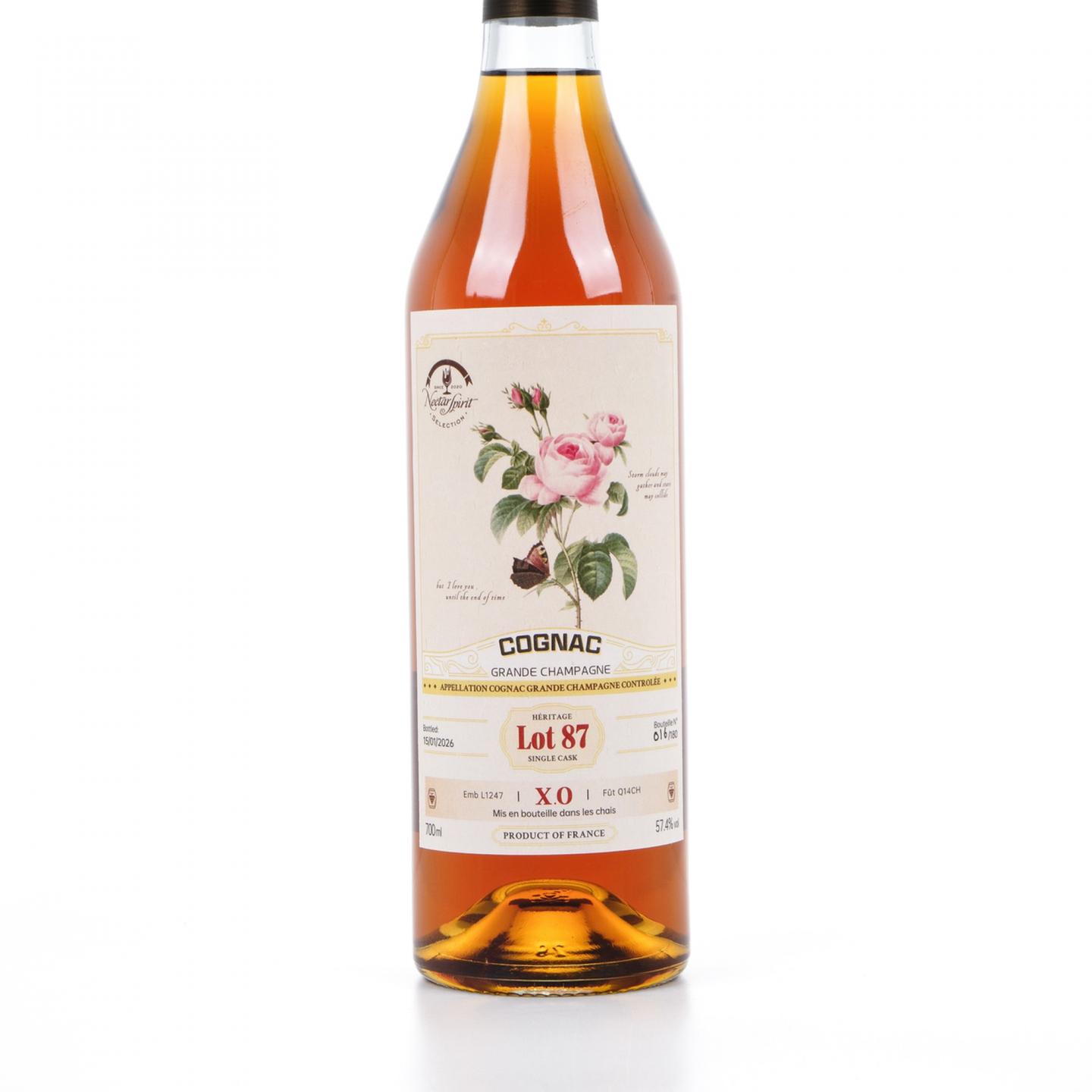 玫瑰之约 2026 Lot 87 大香槟区 单桶 干邑XO Nectar Spirit