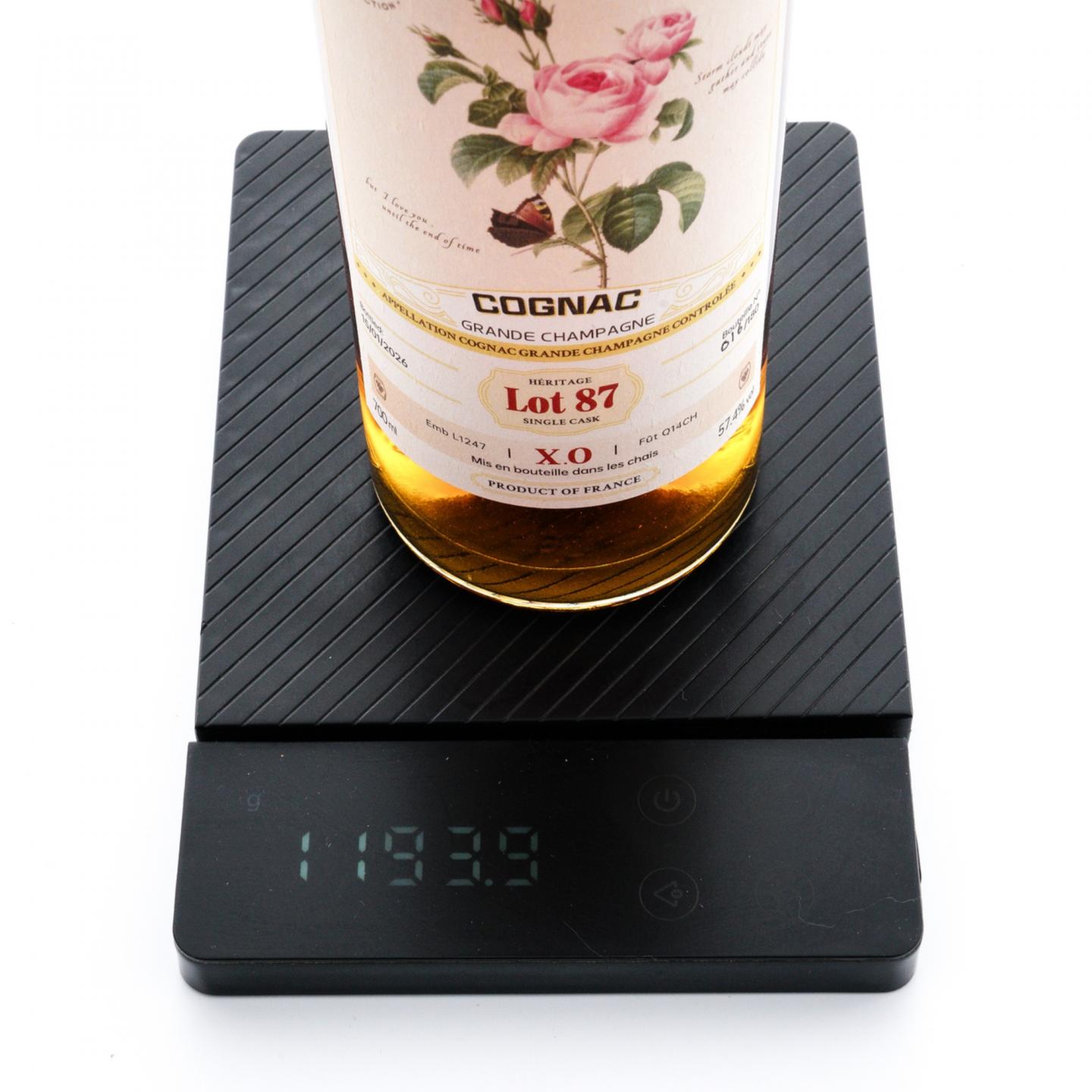 玫瑰之约 2026 Lot 87 大香槟区 单桶 干邑XO Nectar Spirit