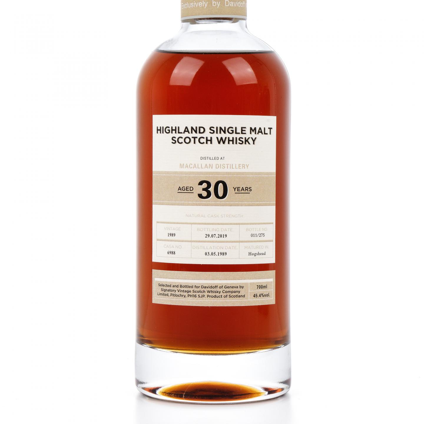 麦卡伦 30年 1989-2019 SV