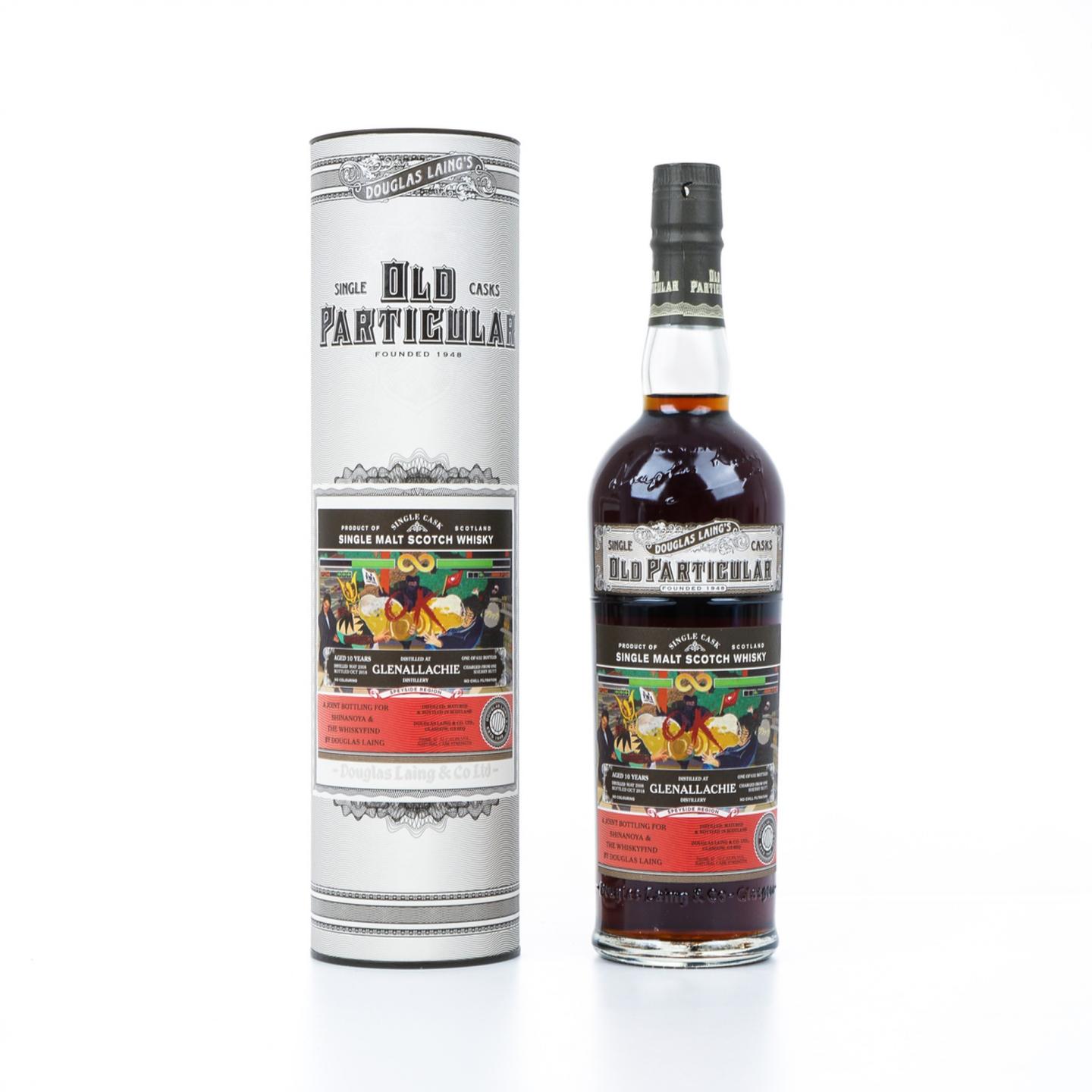 格兰纳里奇 10年 2008-2018 雪莉单桶 桶强 Old Particular DL