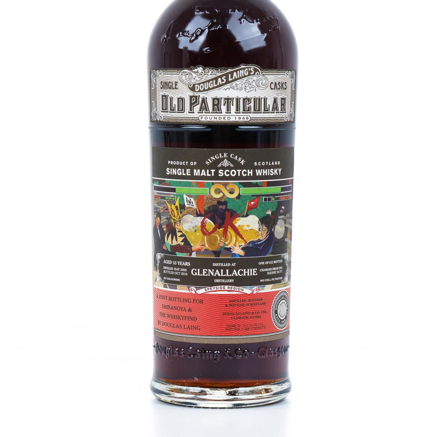 格兰纳里奇 10年 2008-2018 雪莉单桶 桶强 Old Particular DL